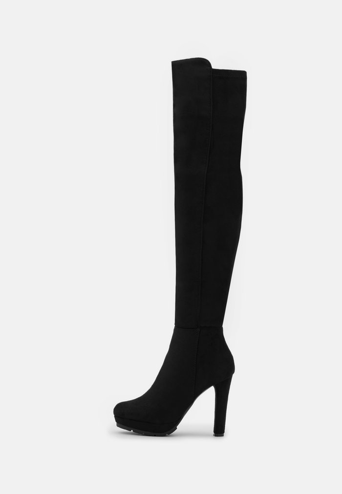 Bottes Anna Field Over the knee Noir Femme | UGG-4220783